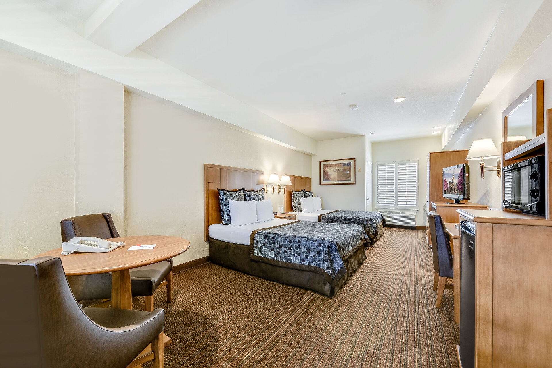 Interior of one of our Anaheim Family Suites